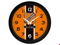 Wandklok kunststof met logo 33cm