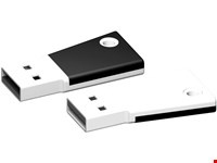 USB stick Flag 2.0 wit-zwart 4GB