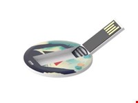 USB stick Card Round 2.0 wit 32GB