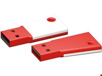 USB stick Flag 2.0 wit-rood 4GB