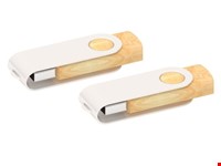 USB stick Twister 3.0 hout esdoorn 32Gb