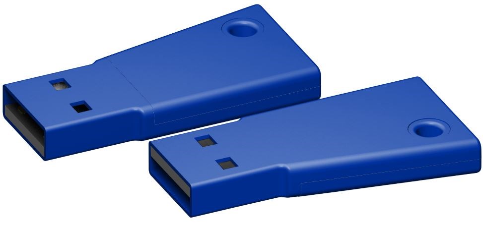 USB stick Flag 3.0 blauw 8GB