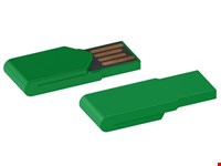 USB stick Paperclip 2.0 groen 1GB