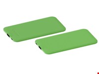 Powerbank Thin groen 3500 mAh