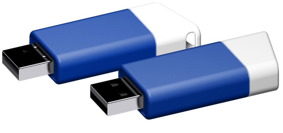 USB stick Flow 3.0 wit-blauw 32GB
