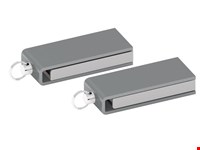 USB stick Chic 2.0 mat chroom 512MB