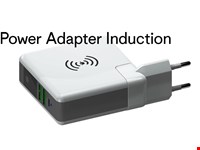 Draadloze oplader-powerbank adaptor 6700 mAh. Met HUB