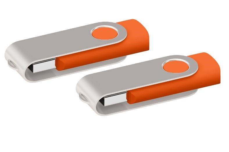 USB stick Twister 2.0 oranje 512Mb