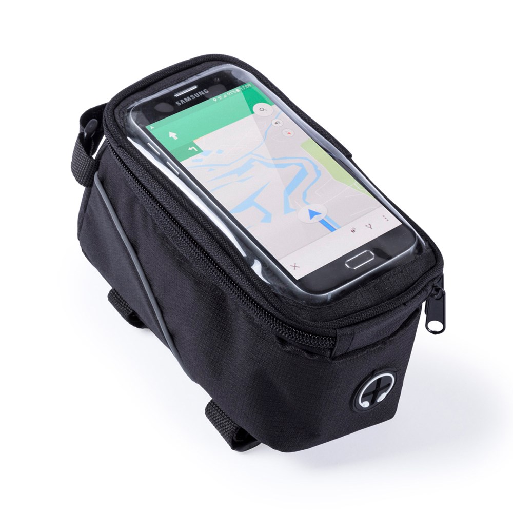 Multifunctionele fietstas met touchscreen
