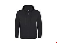 Volwassene Hooded + Rits Sweatshirt 