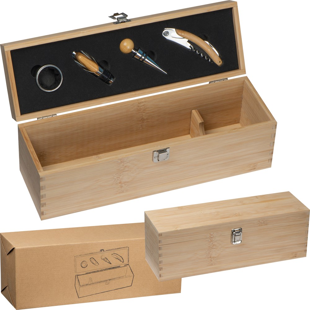 Wijnbox van hout
