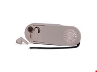 BRAINZ 2-in-1 Earbuds & Speaker Taupe