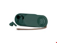 BRAINZ 2-in-1 Earbuds & Speaker Groen