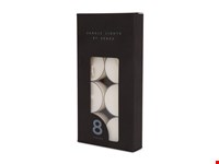 SENZA Set Van 8 Theelichtjes In Black Kleurdoos