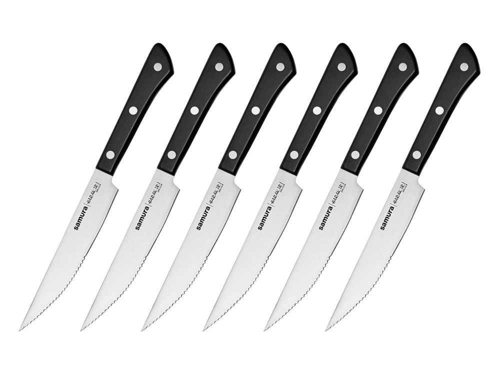Samura Harakiri Steak Messenset 6-Delig