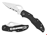Spyderco Byrd Meadowlark 2 Lightweight Black 8Cr13MoV CE