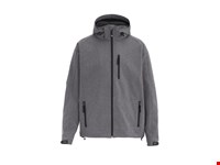 SOFTSHELL TULSA Donker Grijs Mêlée XXXL