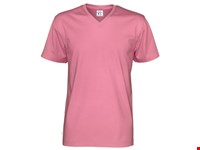 T-SHIRT V-NECK MAN  Roze 4XL