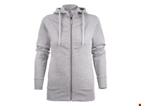 Overhead  Sweater Volledige Rits Dames Grijs Mêlée XXL