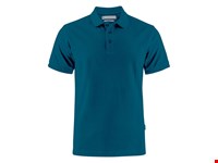 Neptune Polo Pique Regular Fit Heren Petroleumblauw XXL