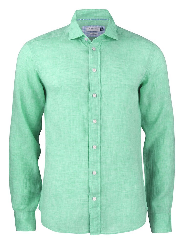 Indigo Bow 33  Hemd Regular Fit Heren Groen S