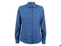 Purple Bow 142  Hemd Dames Blauw S