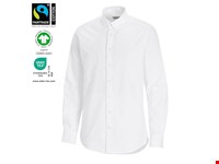 Hemd Oxford Slim Fit Heren Wit 36