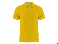 Neptune Polo Pique Regular Fit Heren Okergeel 4XL