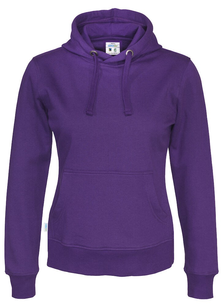 HOODIE LADY  Paars XL