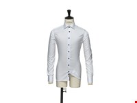 Red Bow 20  Hemd Regular Fit Heren Wit/Marine XXL
