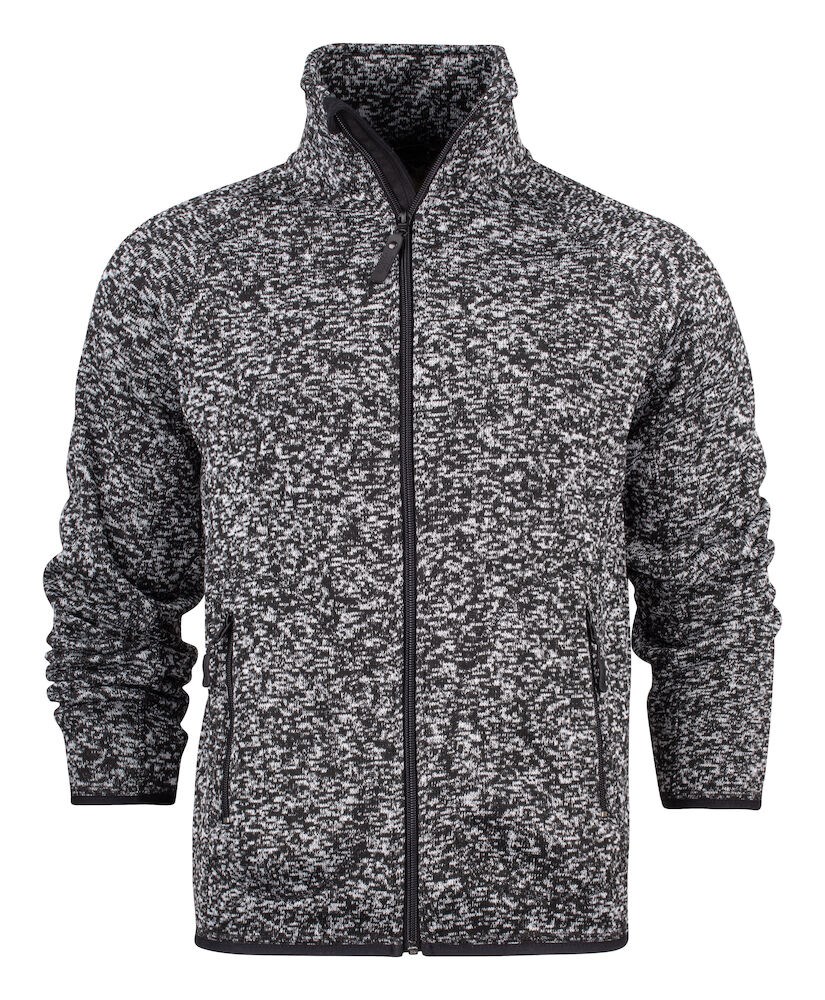 Rich Hill Fleece Jas Heren Antraciet Mêlée S