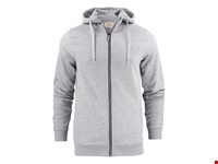 Overhead Sweater Volledige Rits Heren Grijs Mêlée L