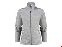 Powerslide Sweater Volledige Rits Dames Grijs Mêlée 3XL