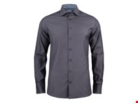 Purple Bow 142  Hemd Regular Fit Heren Grijs S