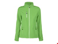 Vert Softshell Jas Dames Limoen M