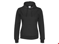 HOODIE LADY  Zwart S