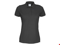 POLO PIQUE LADY  Zwart L