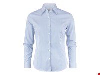 Yellow Bow 50  Hemd Dames Hemelsblauw/Gestreept M