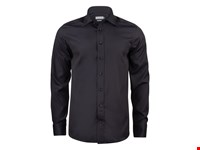 Green Bow 01  Hemd Slim Fit Heren Zwart M