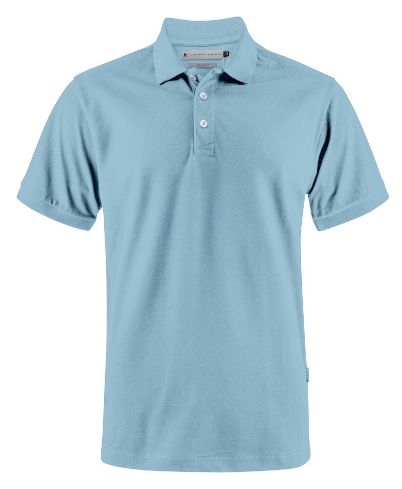Sunsett  Polo Pique Regular Fit Heren Turquoise L