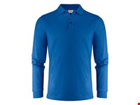 Surf Pro L/S  Polo Pique Heren Oceaan Blauw 3XL
