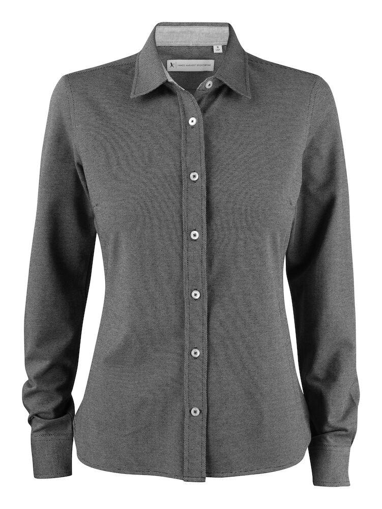 Burlingham  Hemd Dames Zwart XL