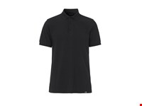 STRETCH POLO PIQUE MEN  Zwart S