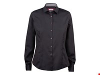Red Bow 20 Hemd Dames Zwart/Rood S