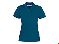 Neptune  Polo Pique Dames Petroleumblauw XS