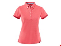 Larkford Polo Pique Dames Rood Mêlée L