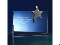 Award rechthoekig: thema ster