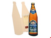 Luciferboekje BIERFLASCHE 1