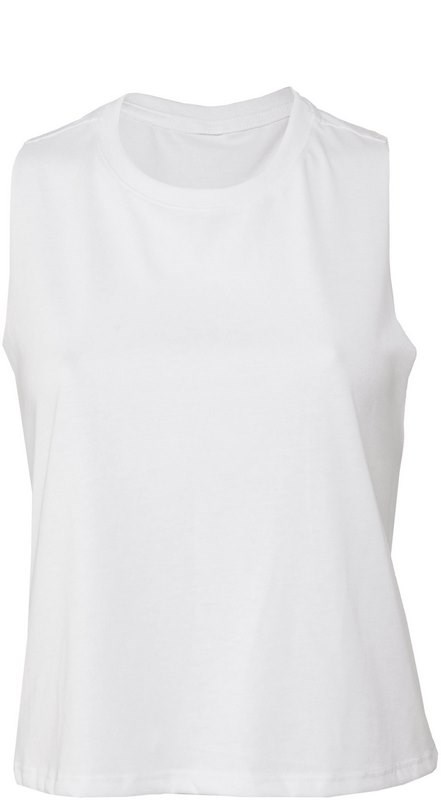 Bella + Canvas Women's Racerback Cropped Tank