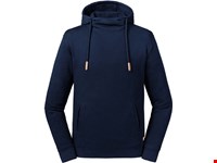 Russell Sweater met capuchon en opstaande kraag Pure Organic